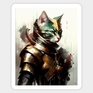 Cat Knight - Coco Sticker